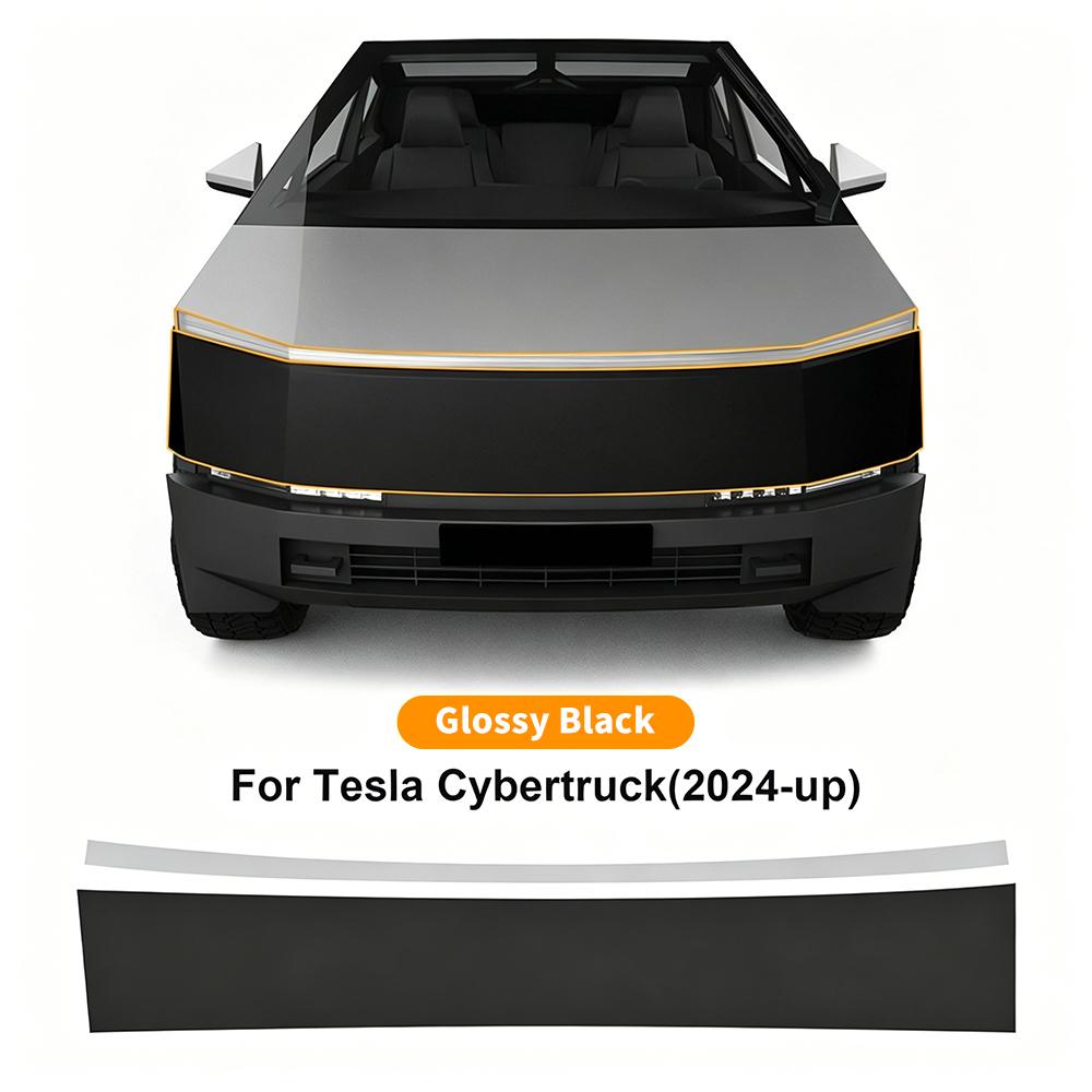 TPU Car Headlight Protective Film For Tesla Cybertruck 2024 2025 2026 Transport & Smoke Anti-Scratch Auto External Accessories.