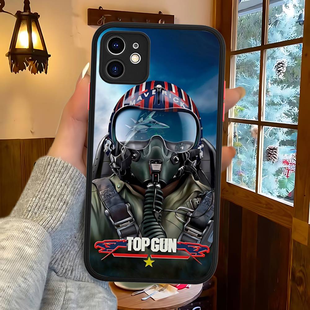 

Action Movie Top Gun M-MaverickS Phone Case For IPhone 16e 16 15 14 13 12 11 Pro Max X XS Max Plus Matte Clear iphone 13 pro