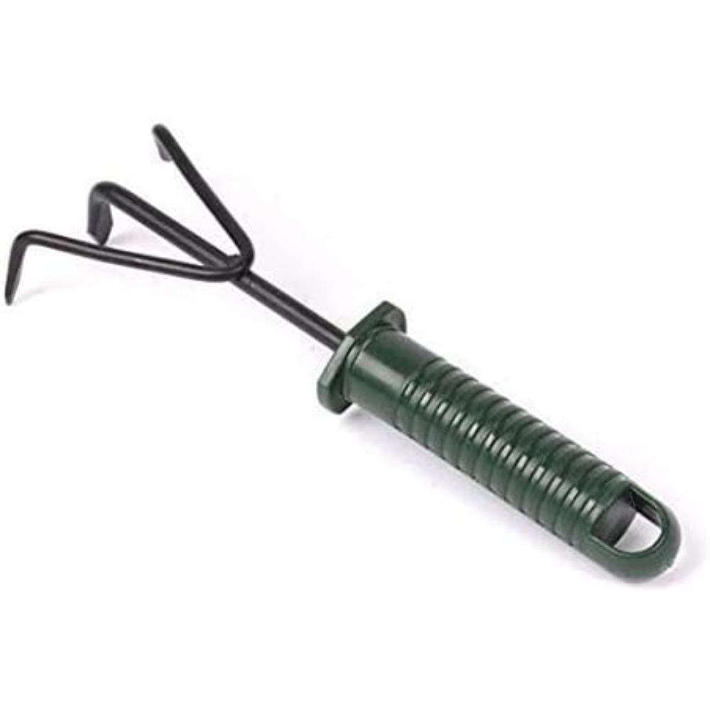 4Pcs 25cm Garden Tool Set Shovel Cultivator Trowel Leaf Trimmer Rake Miniature Fairy Garden Planting Transplanters Hand Tool Kit
