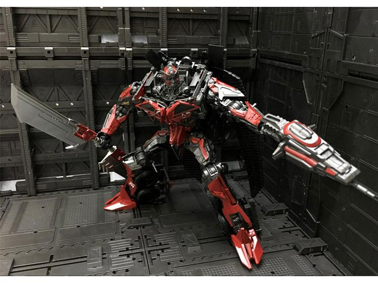 Baiwei Deformation Toy Yu Tian Di Fiery Hero Fire Truck Robot Model