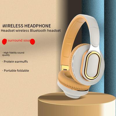 H7 Cross-Border Head-Mounted Wireless Bluetooth Headset with Card Folding and Heavy Bass for Gaming and Sports