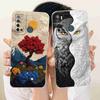 Für Tecno Spark Power 2 Hülle LC8 Niedliche Katze Cartoon Hülle Weiche Silikon Handyhülle Für Tecno SparkPower 2 Power2 Schale