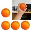 4Pcs Soft PU Baseball Foam Softball Elastic Squeeze Toy Training Ball for Outdoor Practice Team Game Easy to Use