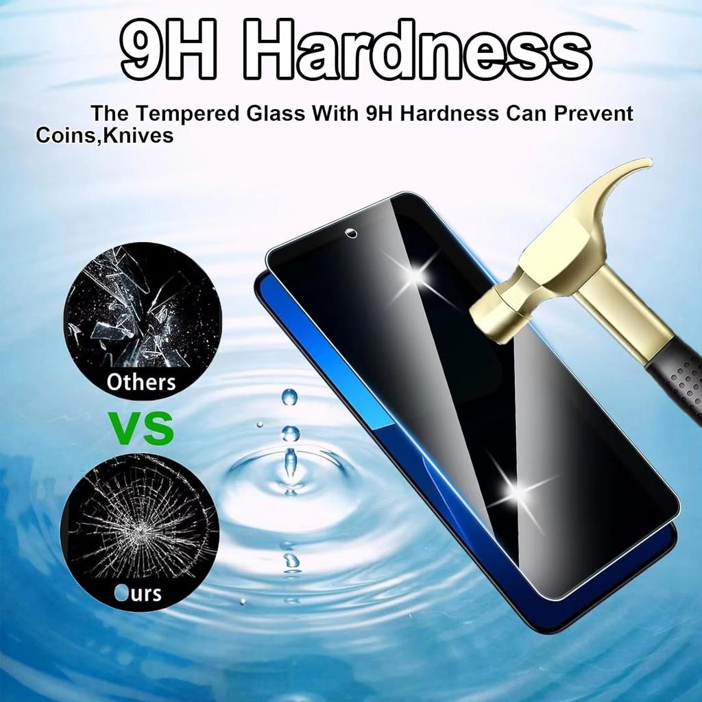 2pcs Privacy Tempered Glass For XiaoMi 17 15 14 13 Anti-Spy Screen Protector
