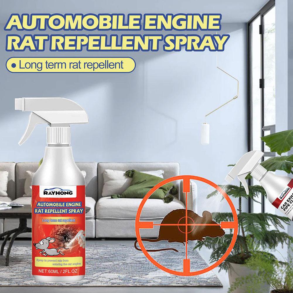 

New Car Mouse Spray High Quality Peppermint Oil Engine Safe Natural Spray Pet Protection Peppermint Spray Accessories Famil R1A2 CHINA