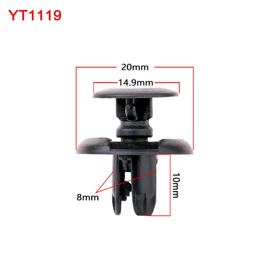 Honda & Toyota Door Panel Bumper Expansion Rivet Clip