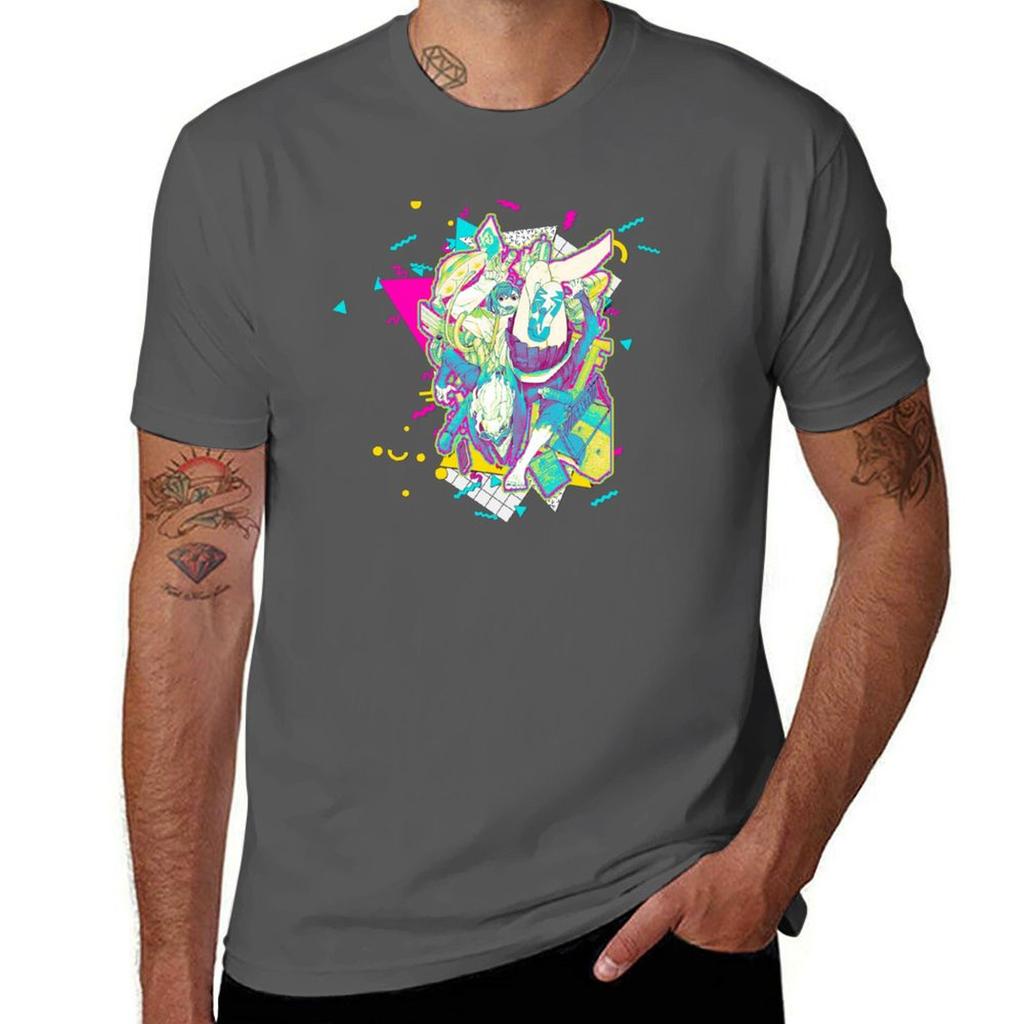 MomoOkarun  Dandadan 90s graphic design Tshirt aesthetic clothes blacks tops men clothings