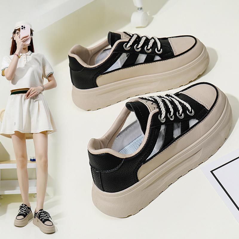 Женские повседневные кроссовки на платформе — фото 3