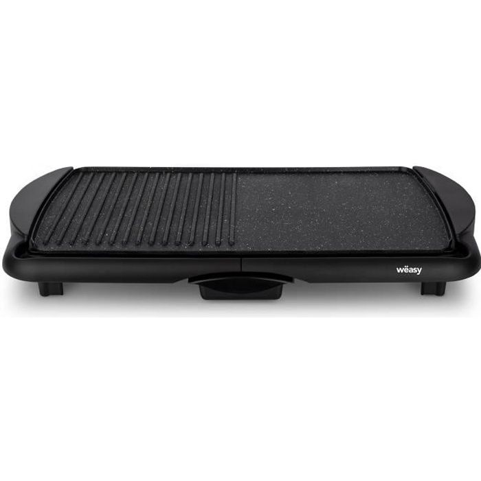 WEASY Griddle - STO52 - Cooking Surface 52x27cm - Adjustable Temperature - Non-stick Coating - 2000W