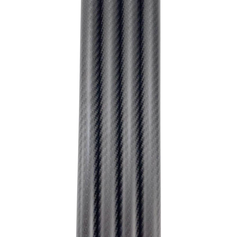 1/ 2Pcs 3K Pure Carbon Fiber Tube Length 0.5M Twill Matte Composite Hardness DIY Japan Material Pipe for RC Airplane Drone Parts