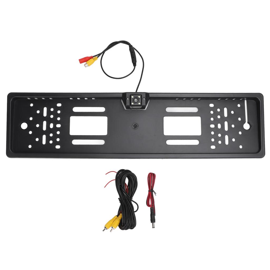 License Plate Frame Backup Camera CCD AHD Night Vision IP68 Waterproof Ultra Wide Angle Lens for Car SUV MPV RV