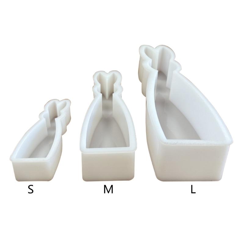 Easter Rabbit Resin Mold 3D Bunnies Resin Mold for DIY Easter Decoration Easter Gift Gypsum Ornament Epoxy Resin Casting