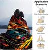 1pc Street Racer Flannel Throw Blanket HD Printed Lightweight Soft Warm All Season Blanket for Sofa, Bed, Travel, Camping Machine Washable