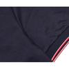FILA Heritage Series Solid Color Breathable Casual Knit Polo Shirt Women tops Legendary-Blue F11W421106F-NV