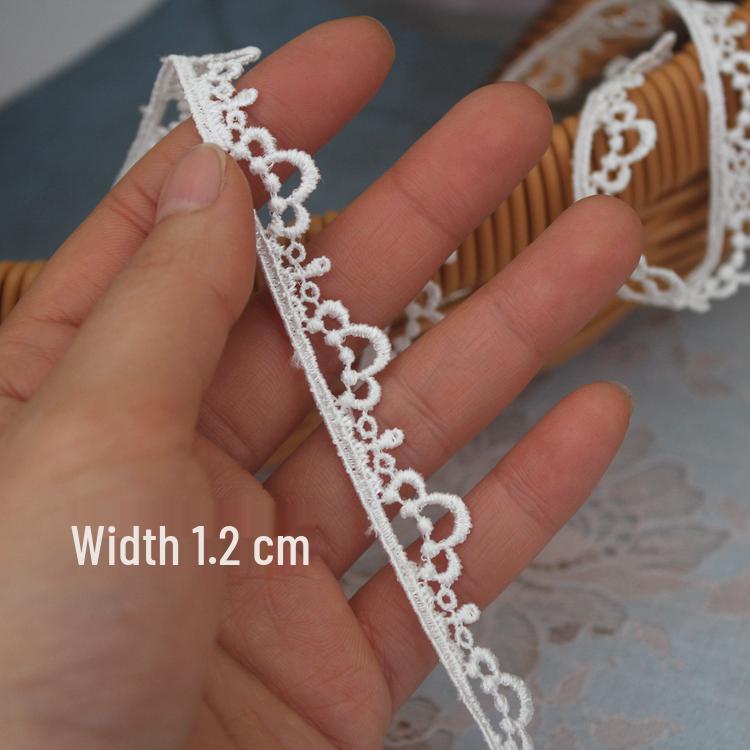 Hollow Polyester Lace Trim for DIY Clothing & Hair Accessories