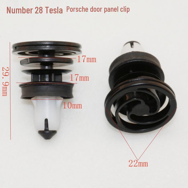 Universal Nylon Door Panel Clip: Car Interior, Tailgate, Trim Fastener