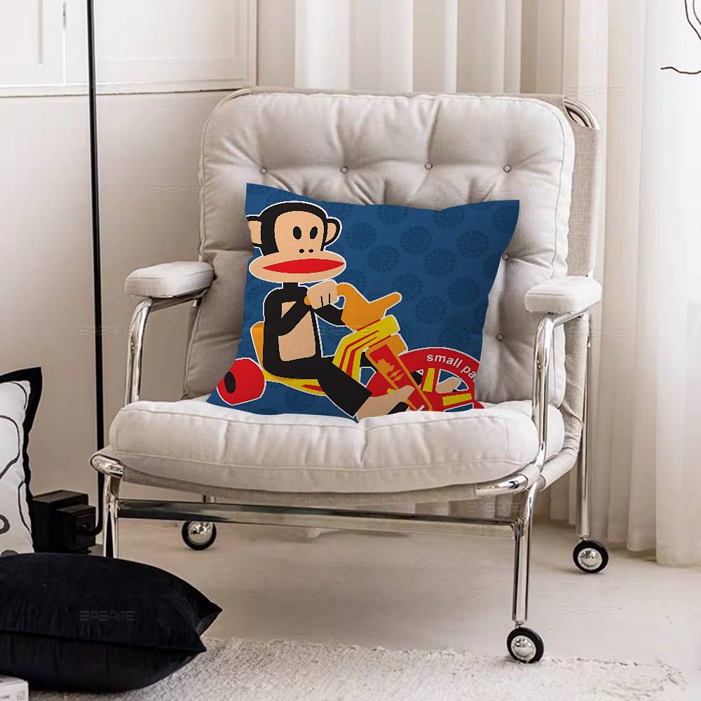 Logo P-Pauls F-Frank Pillowcase Toon Gift Cushion Cover Bedroom Home Sofa Chair Seat Decor Pillow Case