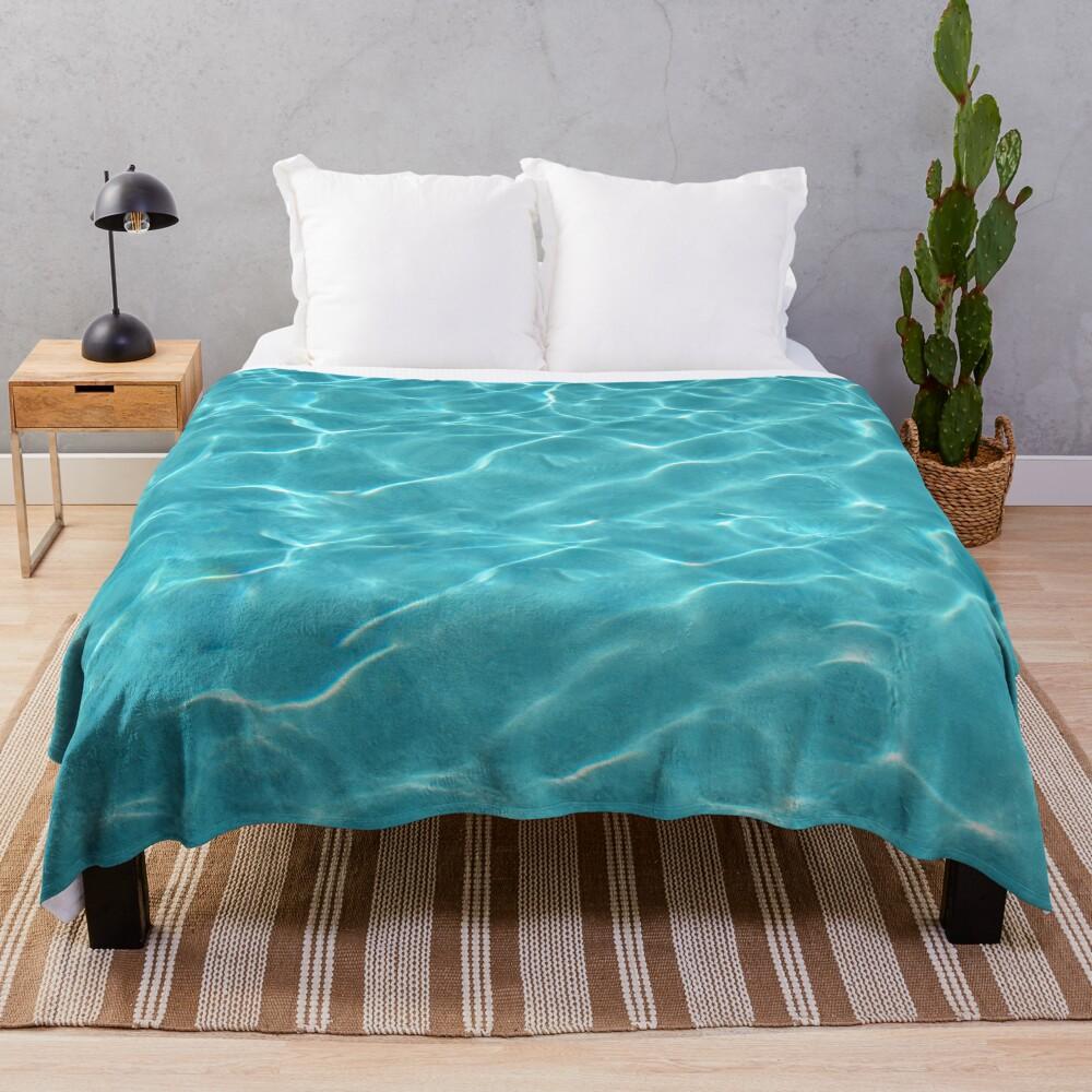 Swimming Pool Throw Blanket