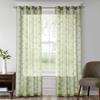 Curtain Semi-Blackout Perforated Vertical Curtain, American Simple Multi-Color Embroidered Curtain Yarn Finished Product