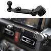Universal Car Phone Holder Extender 17mm Ball Joint 360 5 Level Telescopic Aluminum Alloy Construction