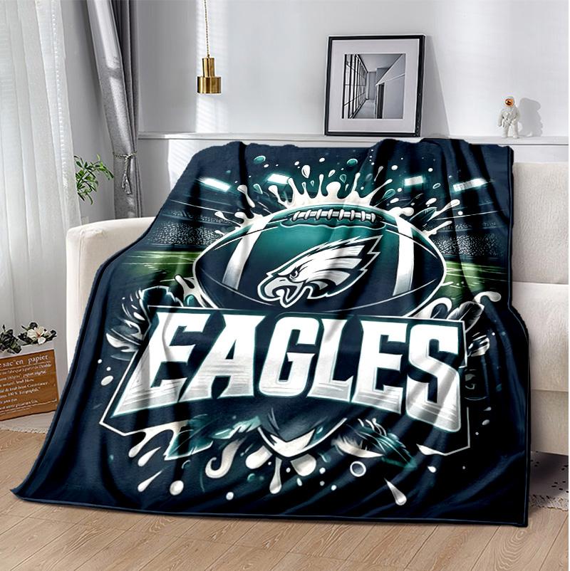 Philadelphia Flannel Blanket Soft Warm All-Season Throw, Design for Camping, Car Travel, Hiking Sofa, Bed, Office Perfect Gift for Parties