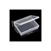 Prasacco 3 Pieces Clear Playing Card Boxes, Plastic Storage Box Holder, Card Deck Case, Empty Playing Cards Storage Organizer for Bank Cards, Business