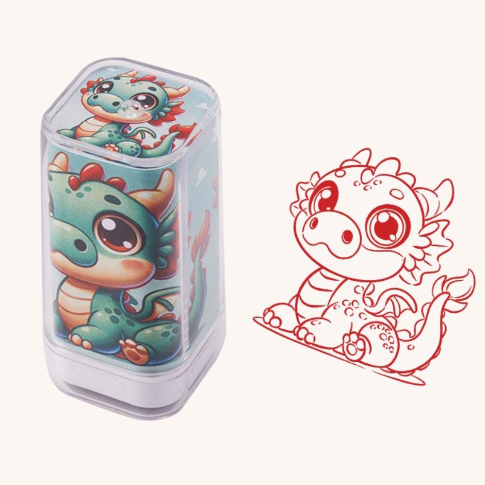 DIY Painting Zodiac Stamps Hand Account Animals Figure Stamps Cute Animals Seal  Boys and Girls
