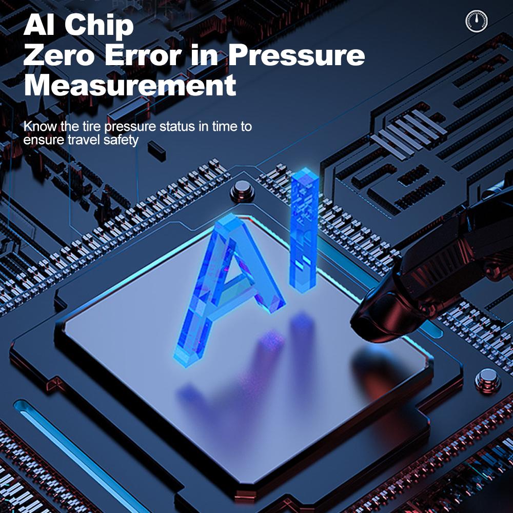 Reifenfüller Tragbarer Luftkompressor Akkubetriebene Reifenpumpe mit 3 Düsen 12V Auto