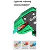 1Pcs LA322024 Electrician Pliers Flat Wire Duckbill Stripping Tool New Cable Cutting Nippers