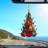 1/2Pcs Guitar Christmas Tree Ornaments Acrylic Pendants with Lanyard Easy To Hang Guitar Musical Instrument Ornaments