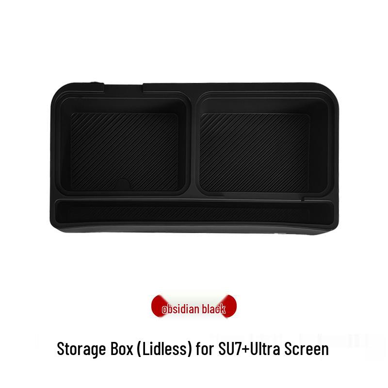 Universal Car Organizer: Screen Holder, Tissue Box, and Storage Tray for Xiaomi YU7