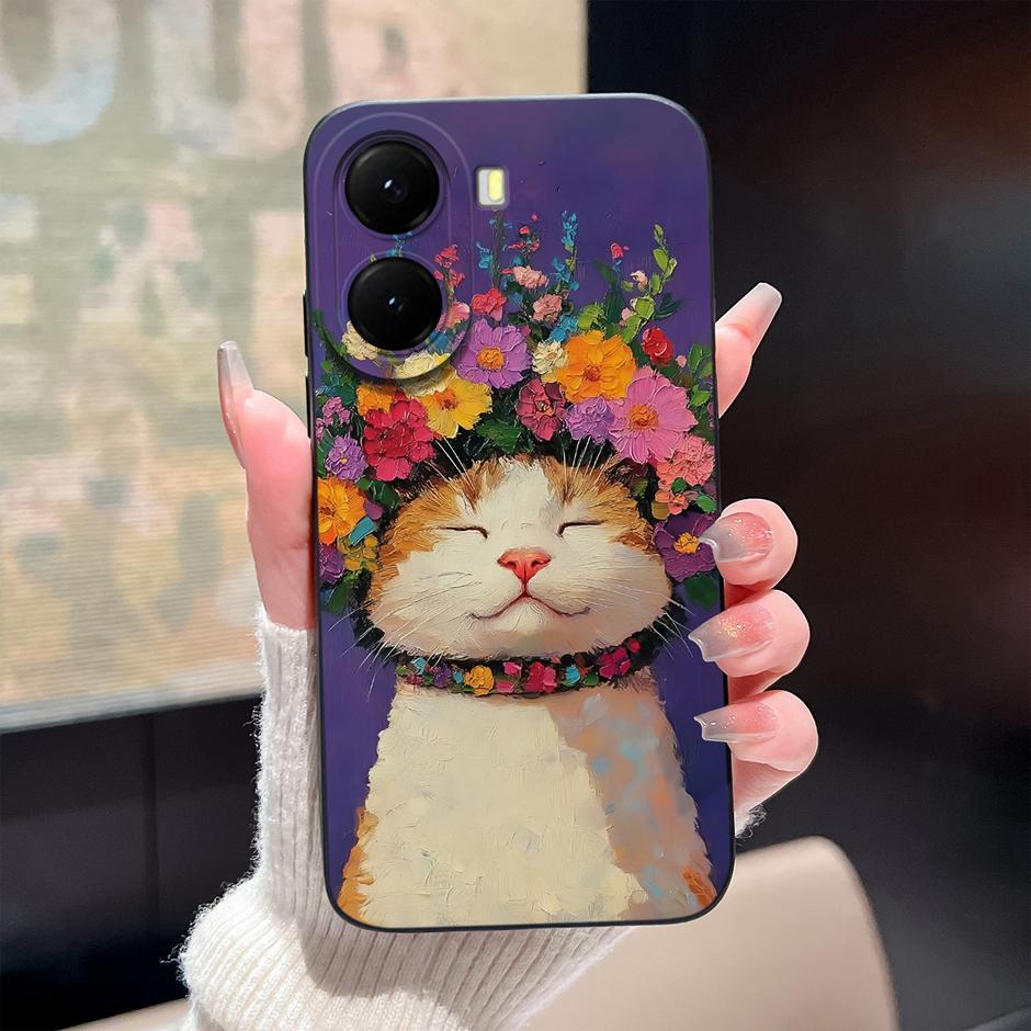 Case For Xiaomi Poco X7 X8 Pro Max Beautiful Bowknot Flower Anti-Fingerprint Unique Phone Cover For PocoX7Pro PocoX8ProMax Coque