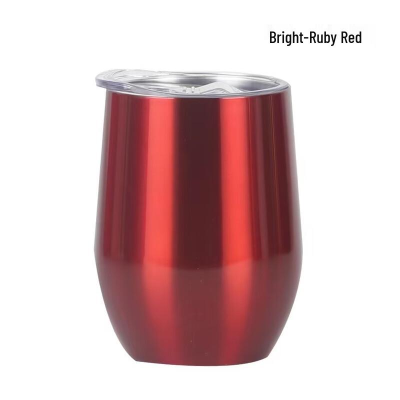 Simple Eggshell Vacuum Wine Tumbler