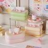 Candy Color Tissue Box Elegant Storage Tissue Holder Creative Paper Towel Box