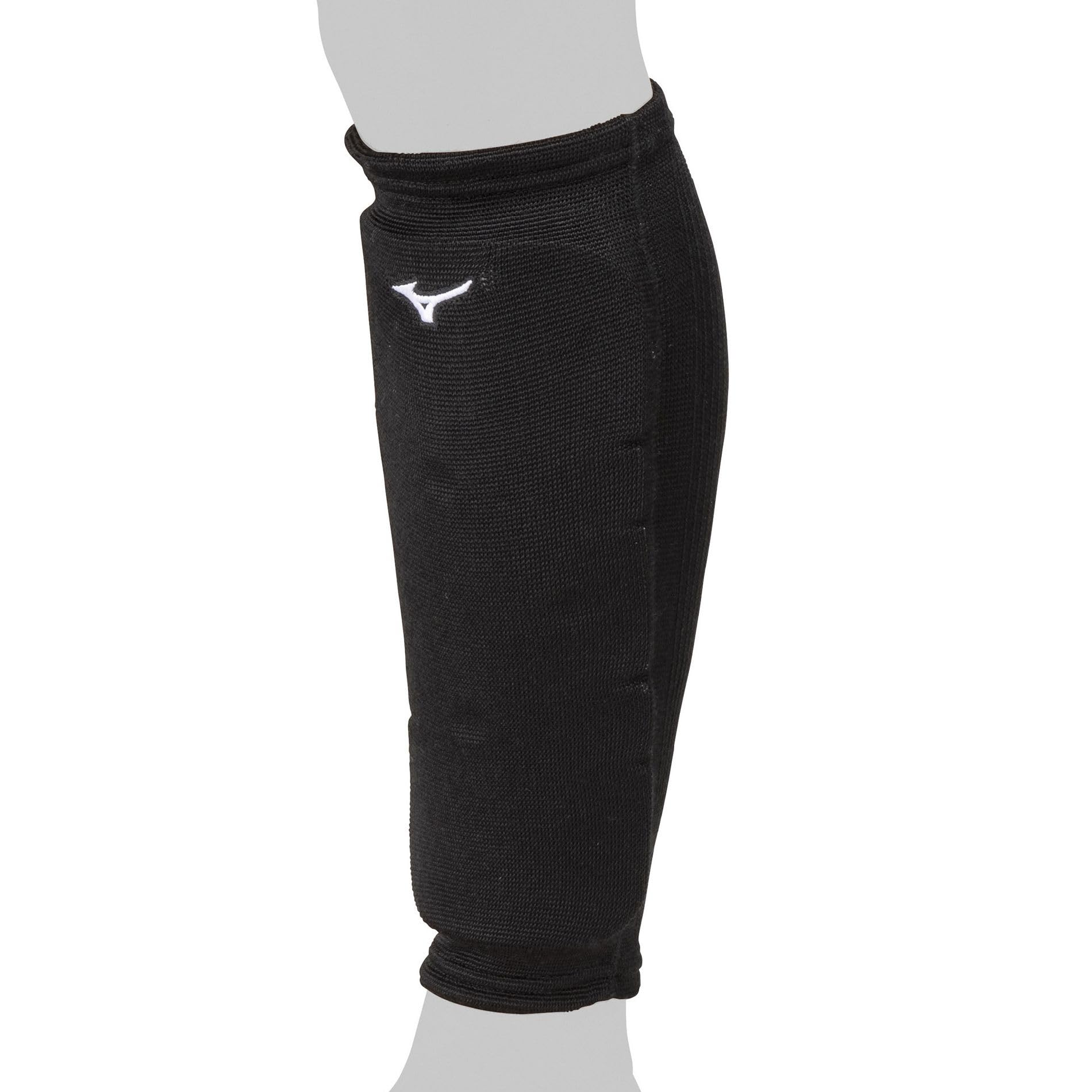 MIZUNO Karate Shin Single One Size Fits 23JHAC63 Support, Side, Black, All, чёрный