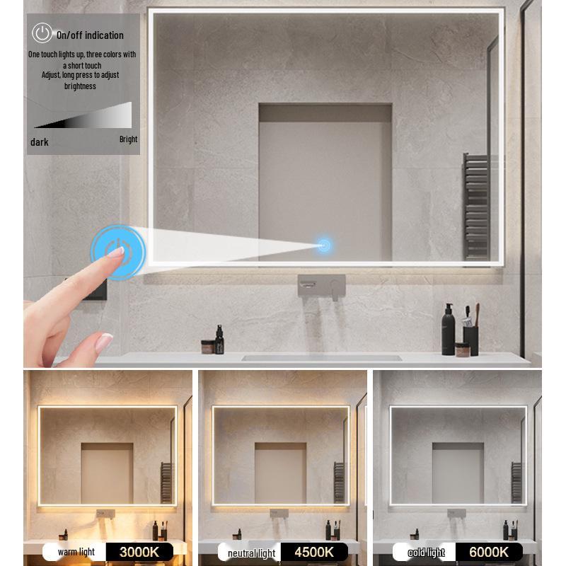 12V LED Bathroom Mirror Light with Touch Control & Defogger