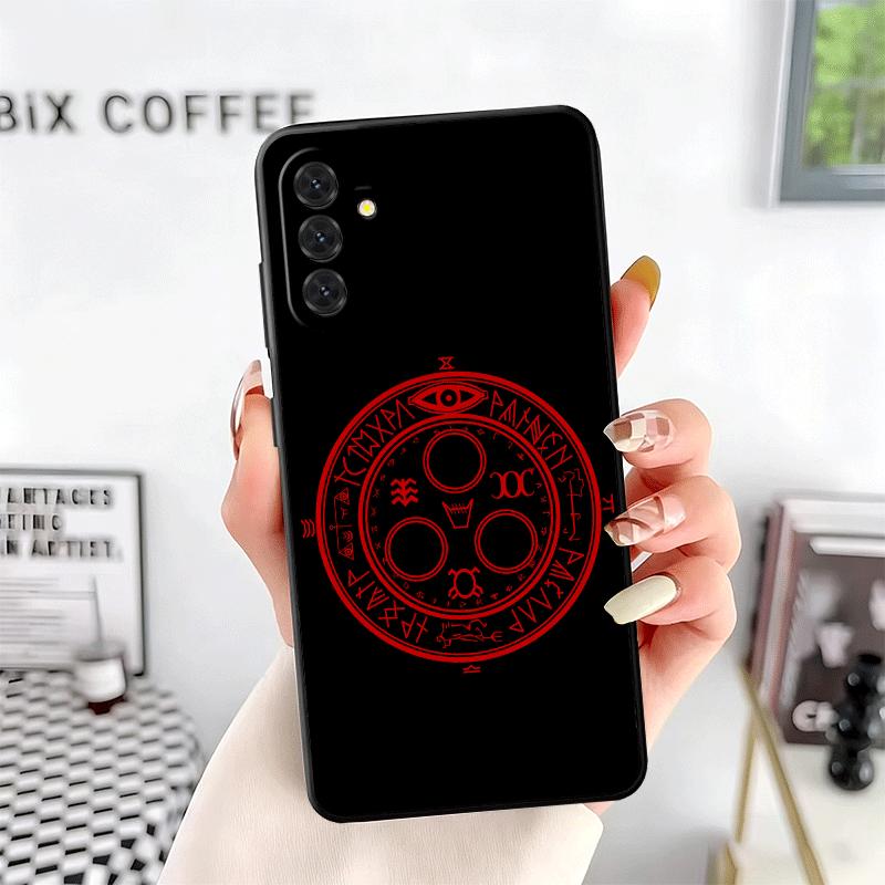 Silent Hill Horror Theme Soft Phone Case for Samsung A17 A37 A57 A16 A26 A36 A56 A15 A25 A35 A55 A14 A24 A34 A54 A13 A23 A33 A53