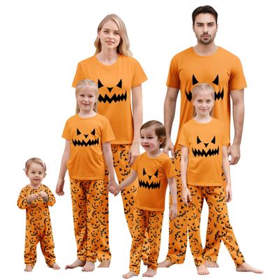 Süßes Familien-Pyjama-Set, Hauskleidung, Familien-Set Kurzarm-Oberteil und Hose