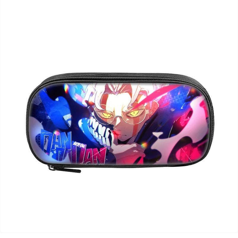 Dandadan Pencil Case With Polyester Material For Students And Kids