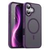 iPhone 16 Magsafe Phone Case,Translucent Matte Shockproof Magnetic Phone Cover for iPhone 16