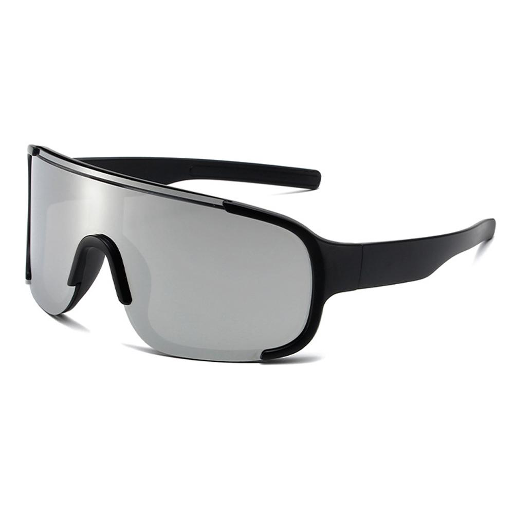 Y2K Punk Cycling Sunglasses Women Men Sports Windproof Glasses Retro-Reflective Sheeting Lens Road Riding Sport Glasses UV400