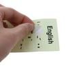 English Luminous Keyboard Stickers Letter Alphabet Layout Sticker For Laptop Desktop PC
