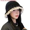 Coldproof Fisherman Hat Windproof Knitted Hat New Bucket Hat  Autumn and Winter