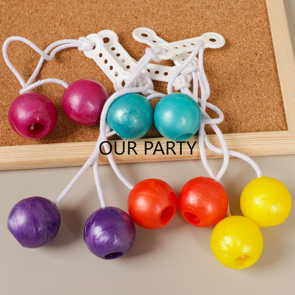 

5Pcs Mini Click Clack Ball Bump Ball Latto Toys Antistress Decompression Toys for Birthday Party Favors Pinata Filler Goodie Bag
