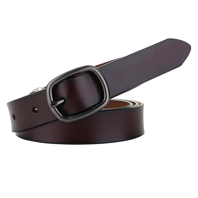 Leather Handcrafted Pure Waist Belt With Metal Pin Closure For Daily Outings Use