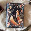 Fuchsleder Grimoire Journal: Altes Buch der Schatten, Büttenpapier