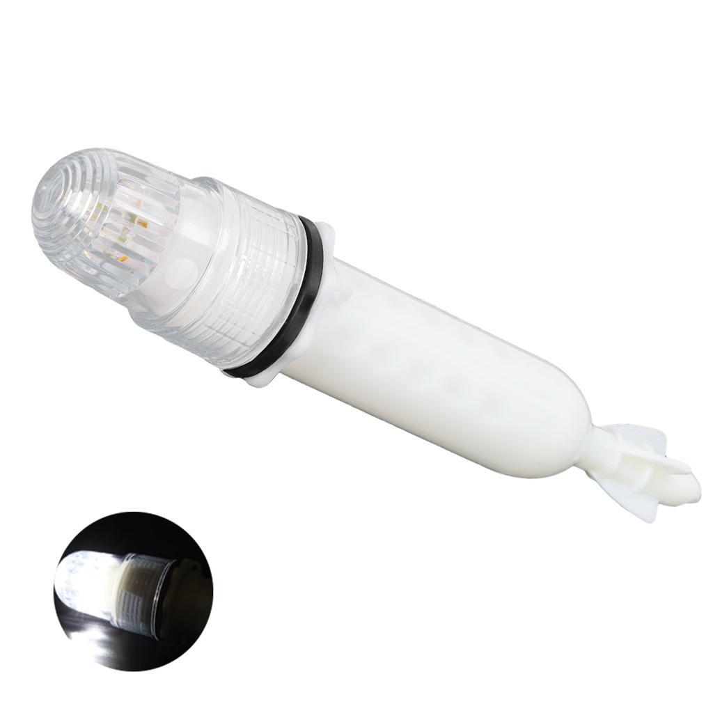 LED Beacon Lamp Intelligent Light Control IP65 Waterproof for Marine Ship Night FishingWhite