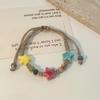 Color Unique Pastel Ceramic Beaded Bracelet With Star Designs Women For