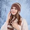 Wintermütze Schal Anzug Herren Damen Outdoor Winddicht Ohrenschutz Pullover Kaschmir Warm Gestrickte Wollmütze