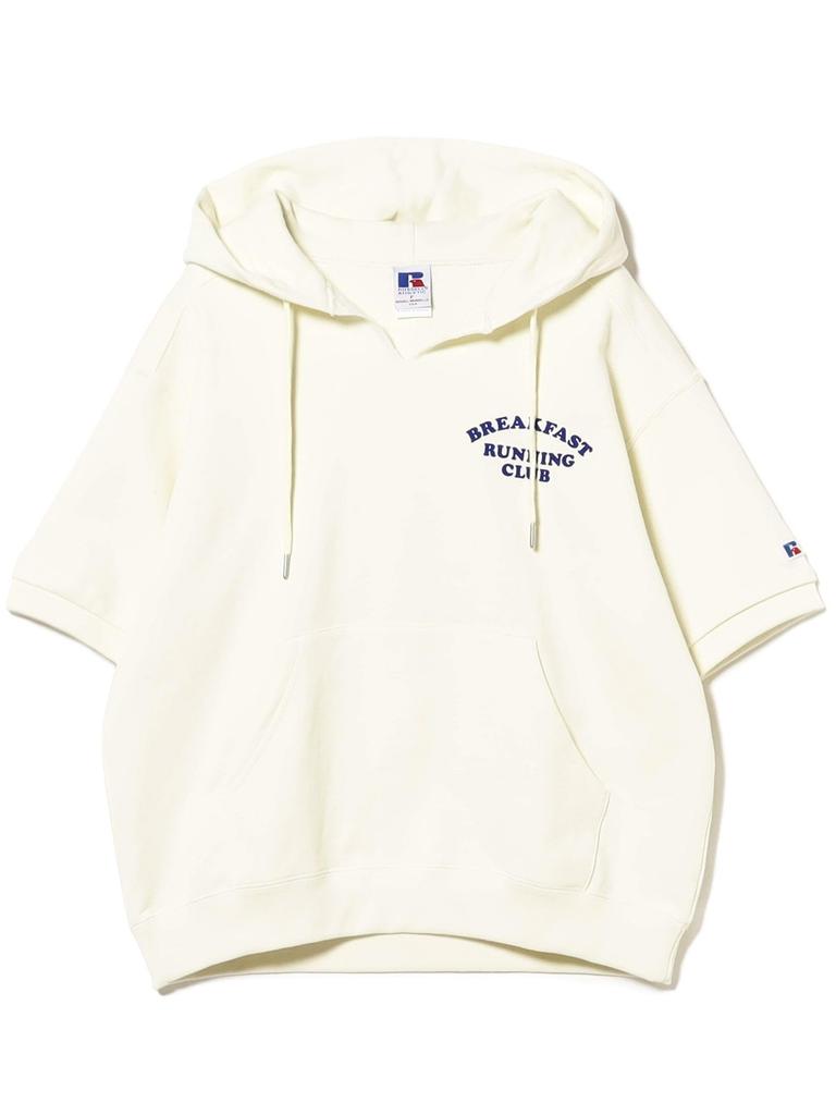 B:MING LIFE STORE by BEAMS S/S Sweatshirt [Special Order] Russell Athletic Print Hoodie Women's OFF_WHITE One Size